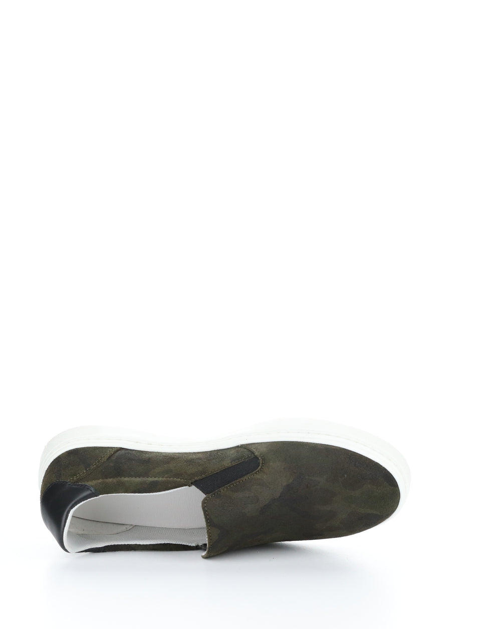 CHUSKA OLIVE/BLACK Round Toe Shoes