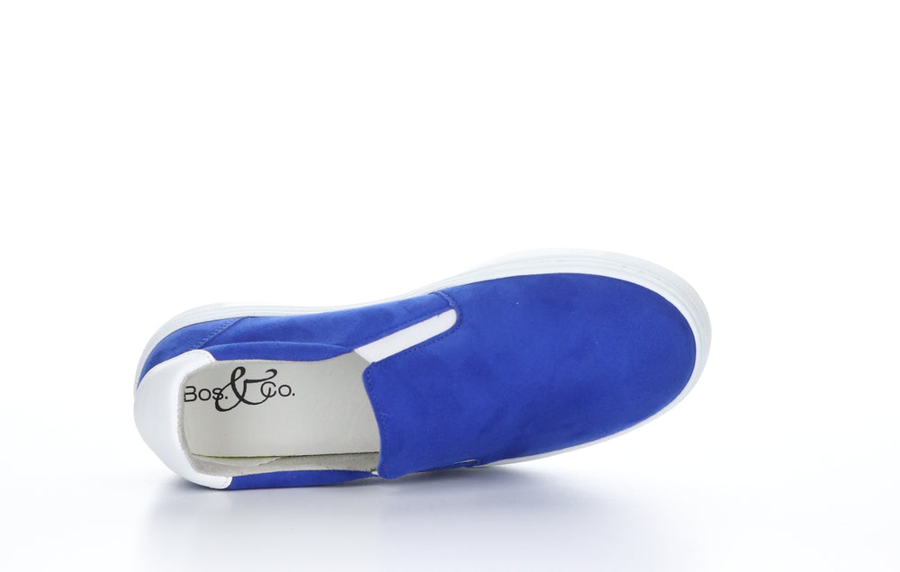 CHUSKA Royal Blue Slip-on Shoes