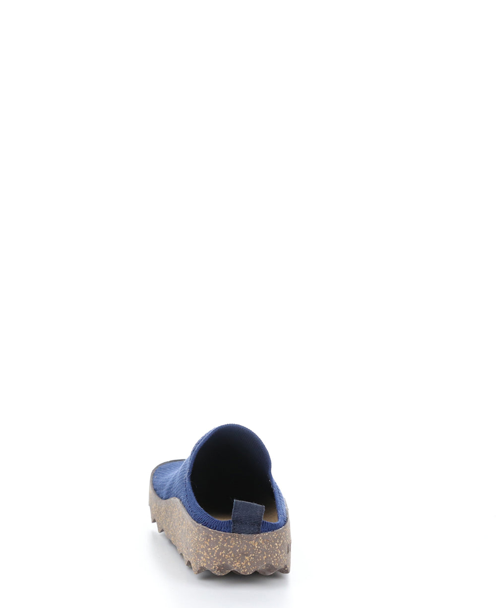 CLOG102ASP NAVY/BROWN Slip-on Shoes