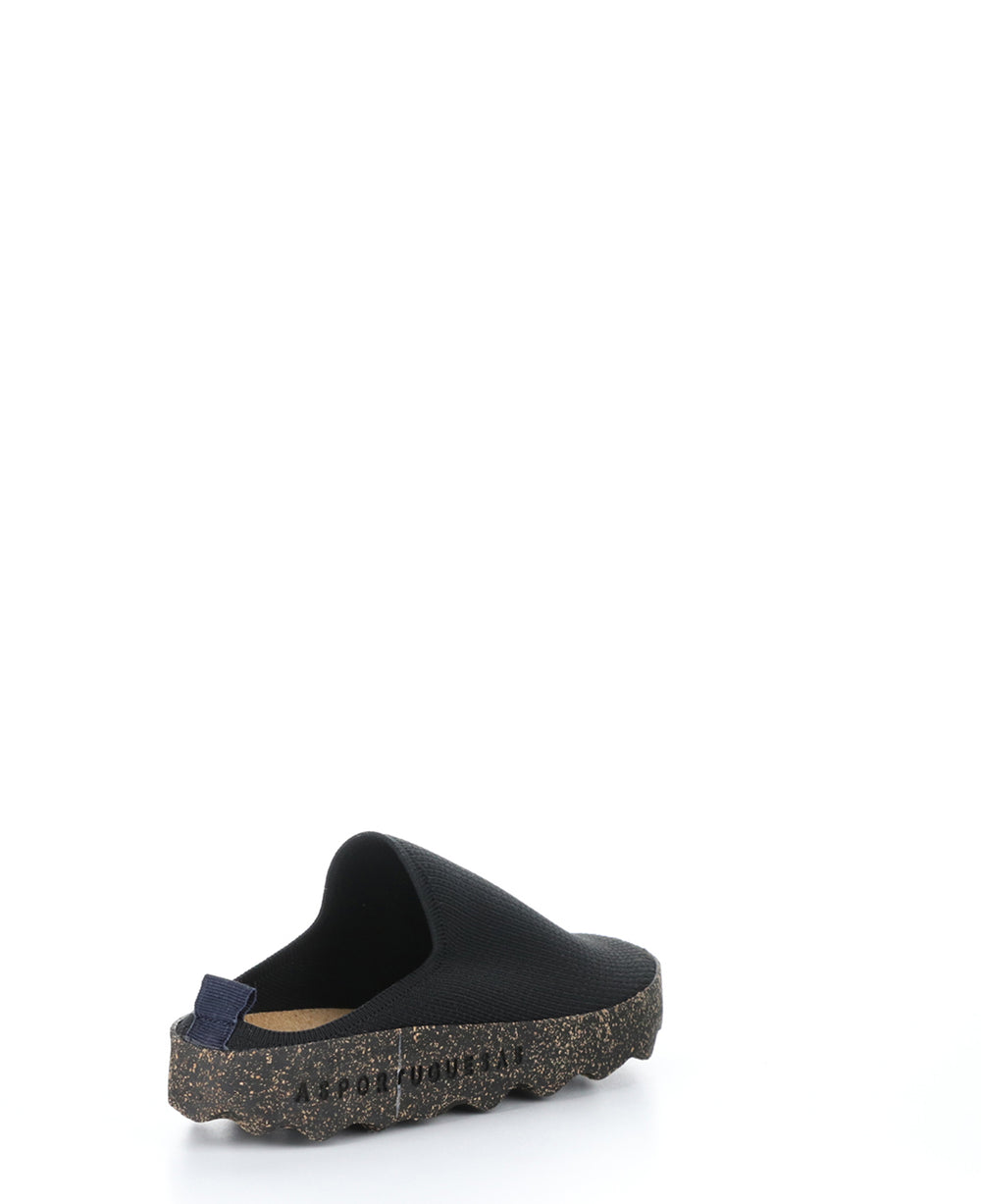 CLOG105ASPM BLACK Slip-on Shoes