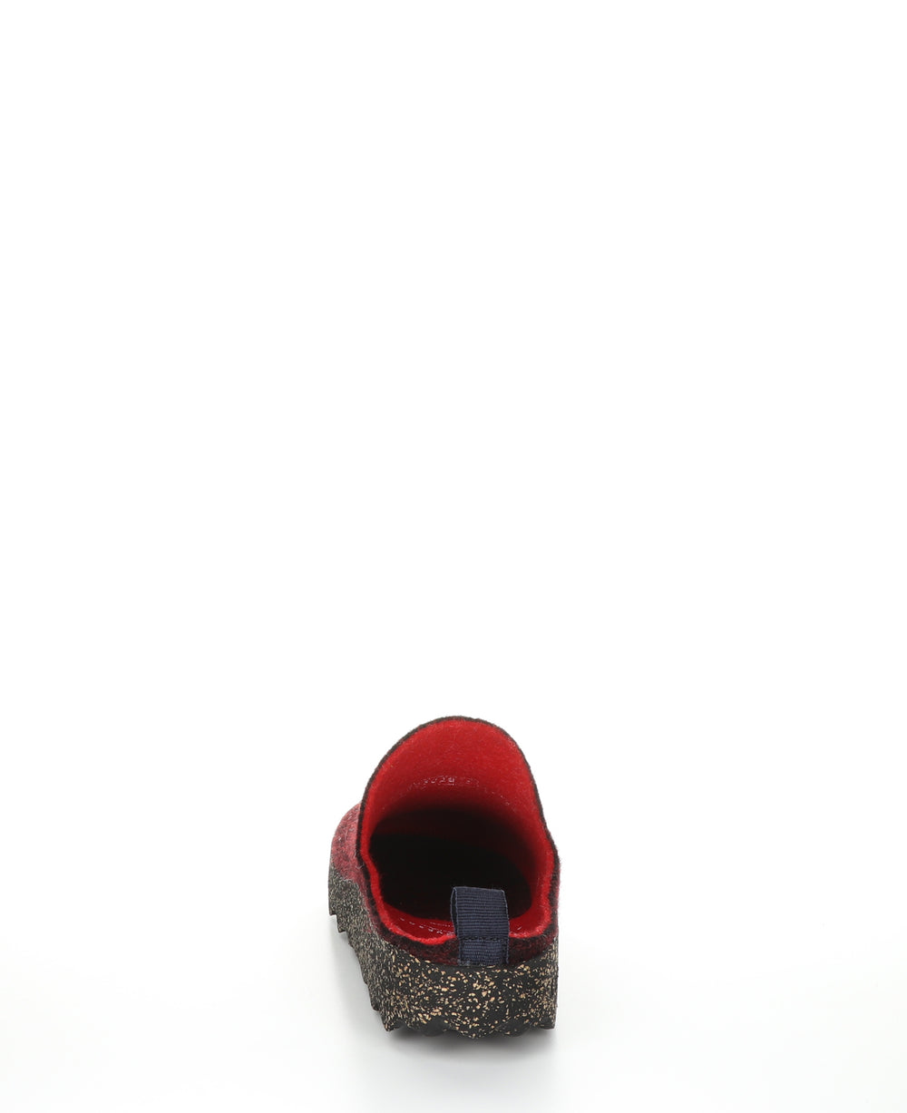 COME023ASP Merlot Round Toe Shoes