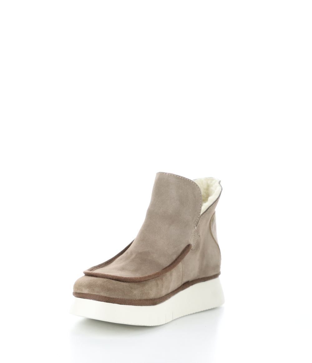 COZE348FLY 008 TAUPE Hi-Top Boots