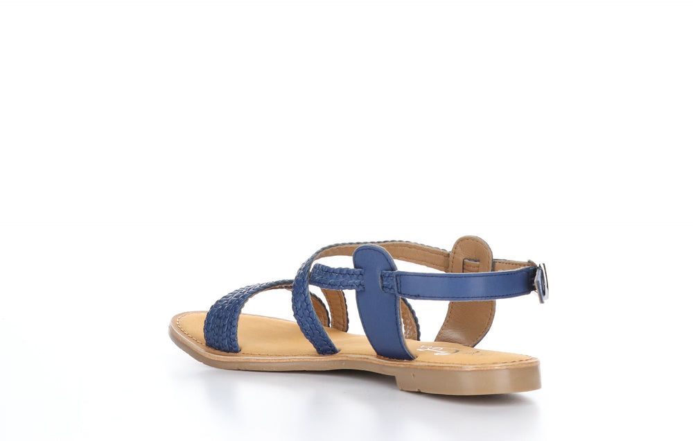 CROSS Blue Strappy Sandals