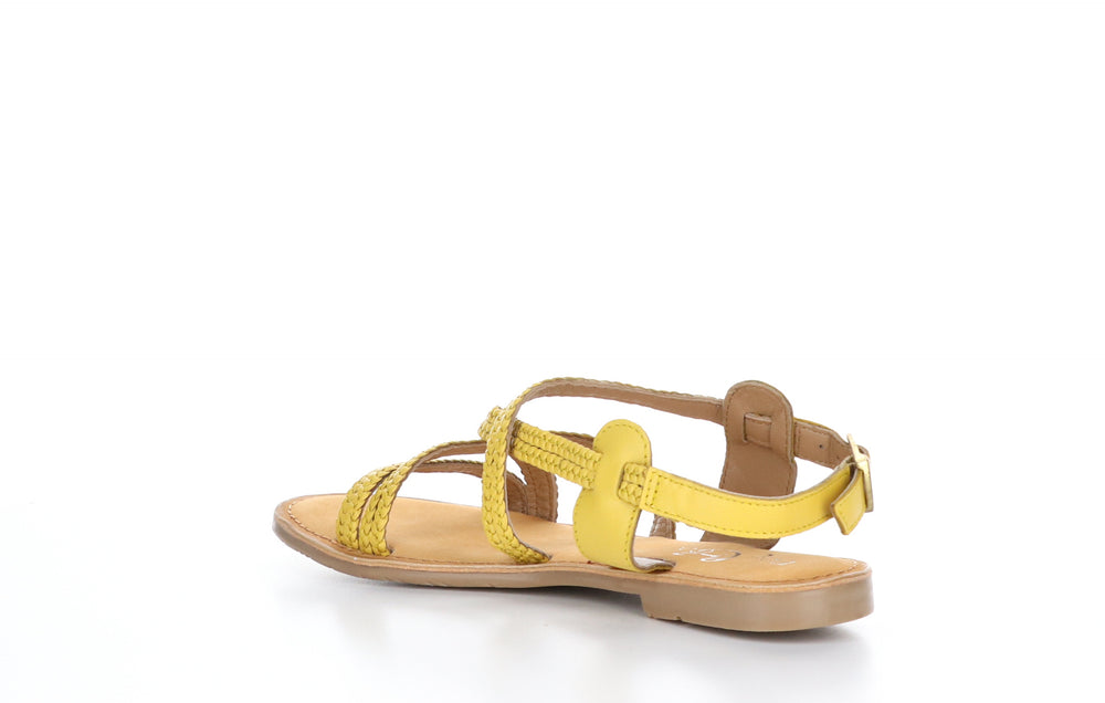 CROSS Yellow Strappy Sandals