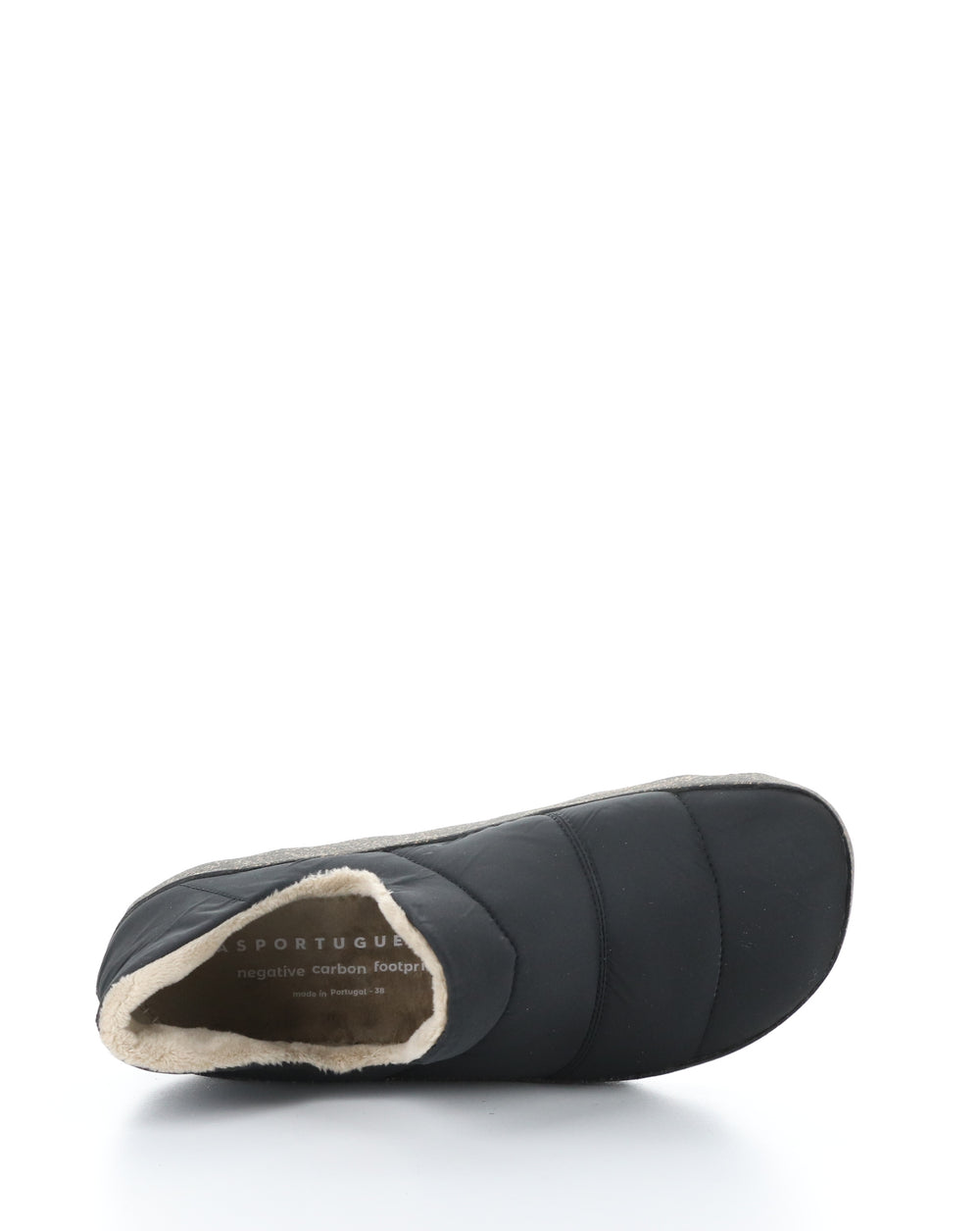 CRUS145ASP Black Round Toe Shoes