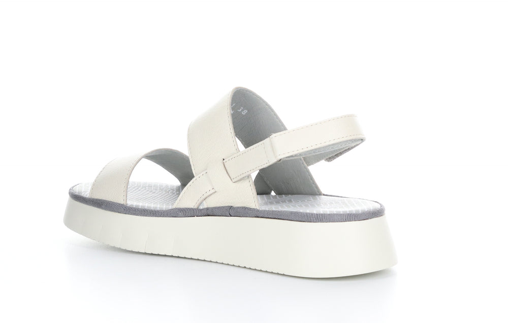 CURA318FLY Mousse Off White Sling-Back Sandals