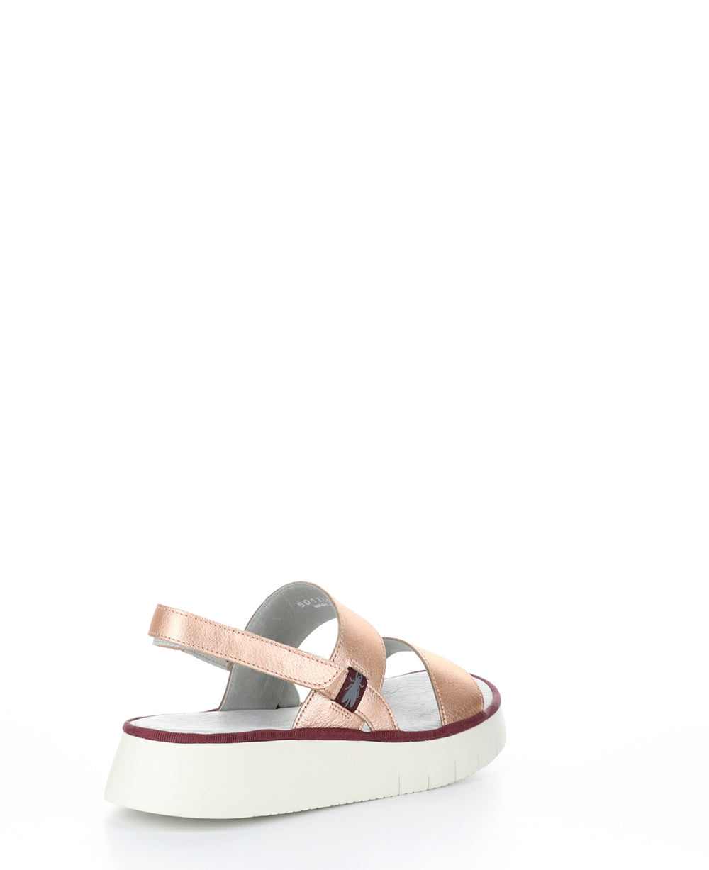 CURA318FLY BLUSH GOLD Wedge Sandals