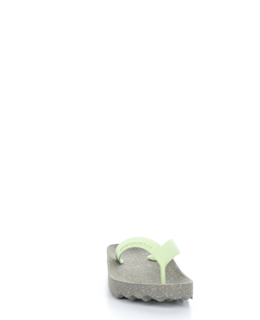 FEEL_L Grey Mint Casual Flip-Flops