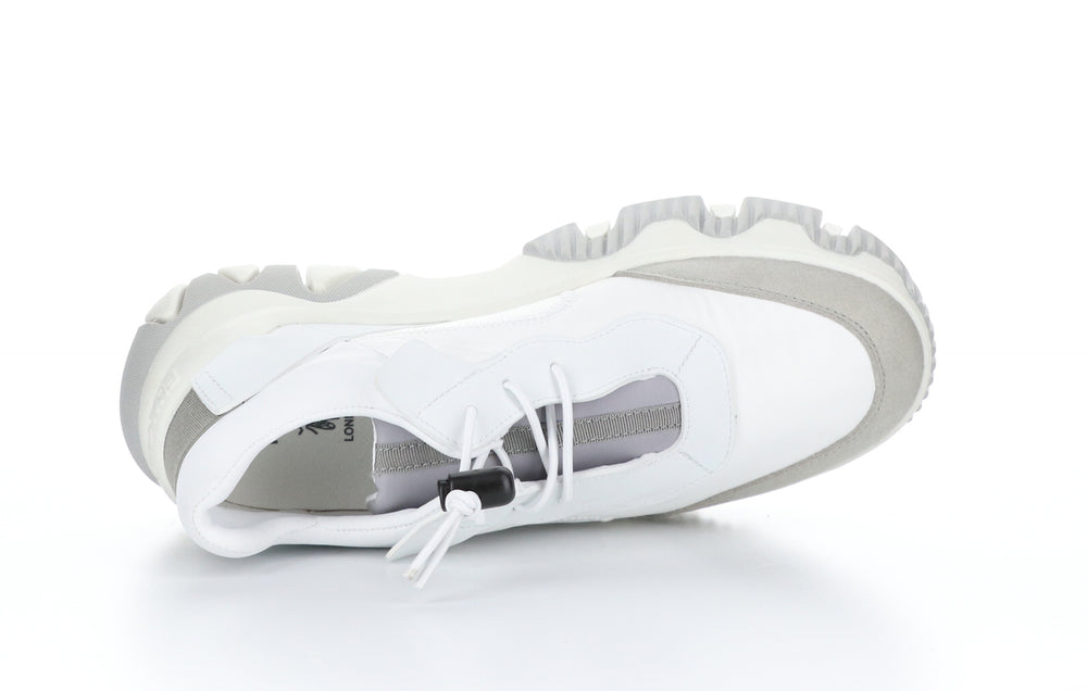 FEON749FLY Multi Offwhite Elasticated Trainers