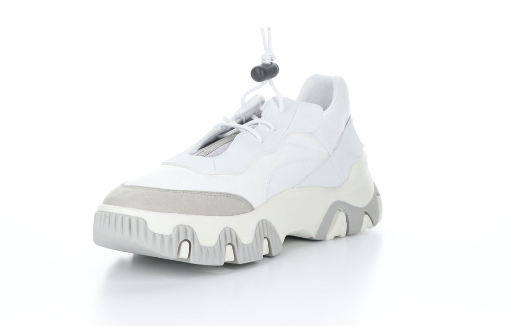 FEON749FLY Multi Offwhite Elasticated Trainers