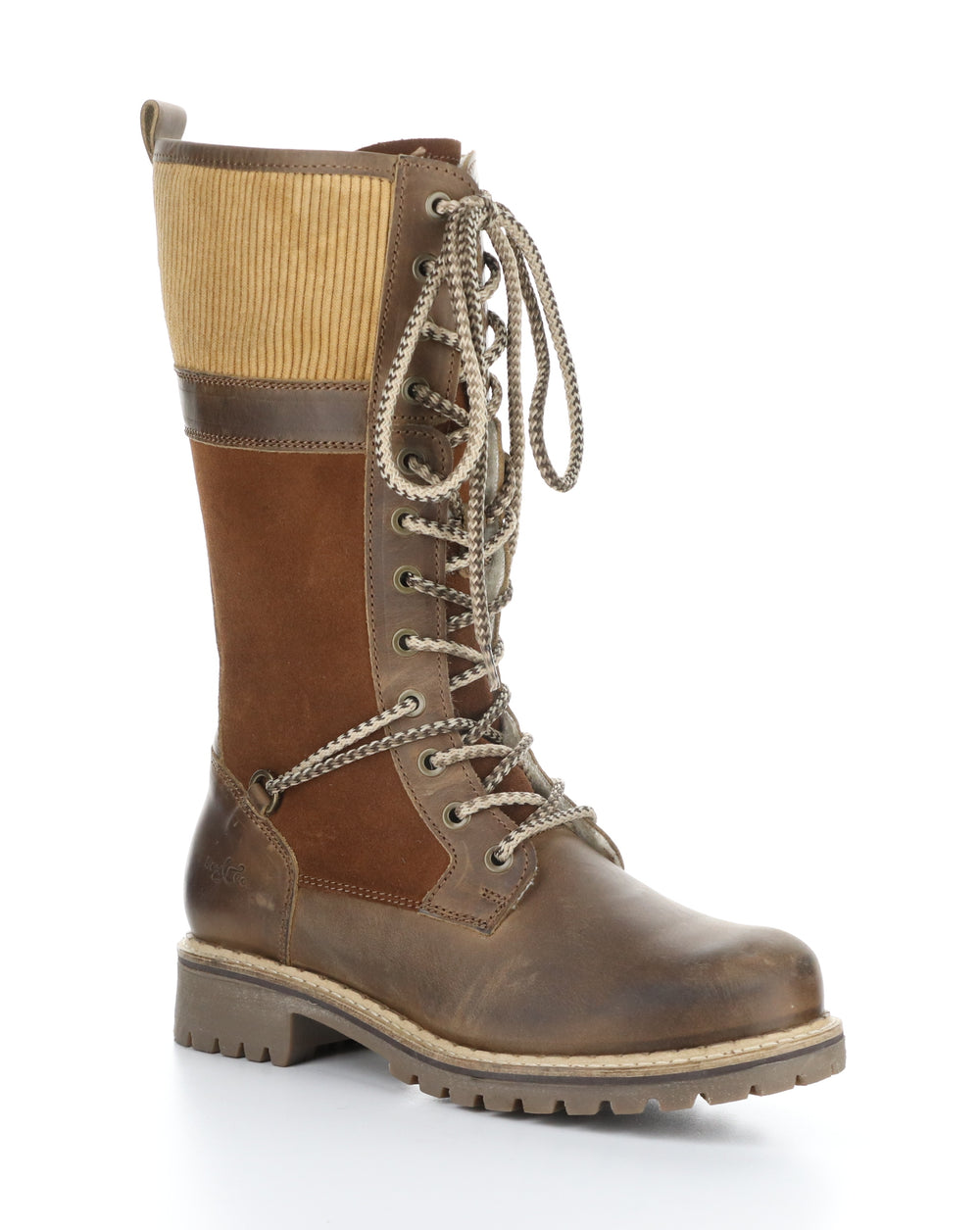 HALLOWED CAMEL/NUT Round Toe Boots
