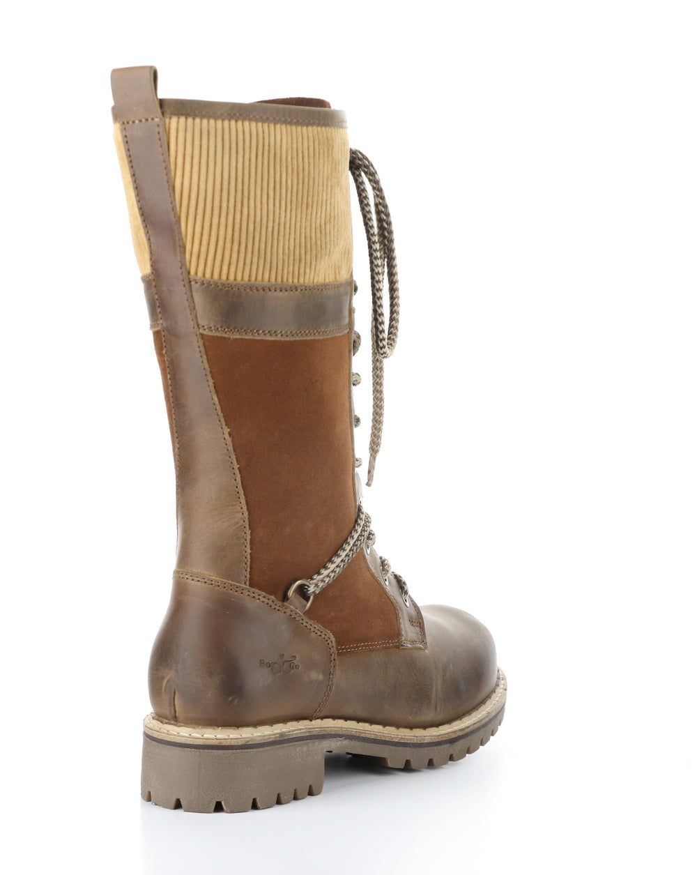 HALLOWED CAMEL/NUT Round Toe Boots