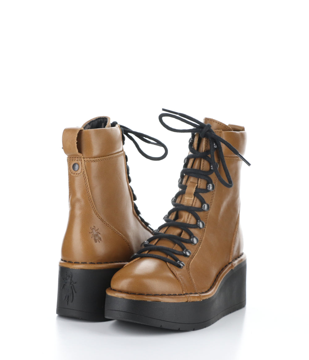 HAND247FLY 002 CUOIO Lace-up Boots