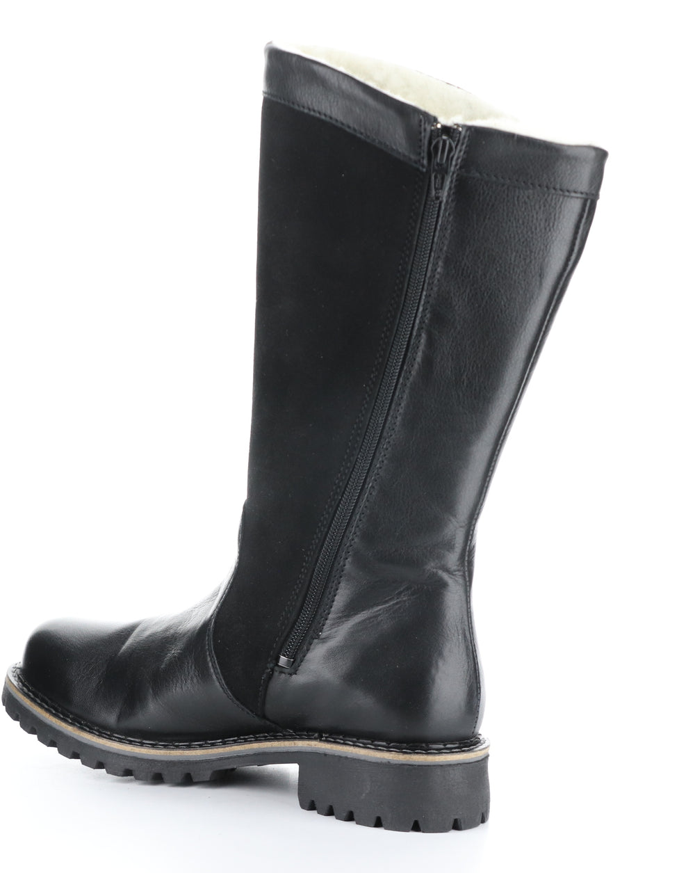 HENRY BLACK Round Toe Boots