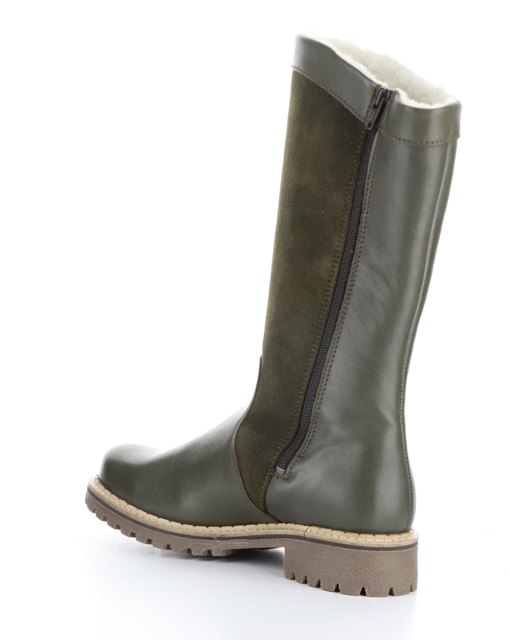 HENRY OLIVE Round Toe Boots