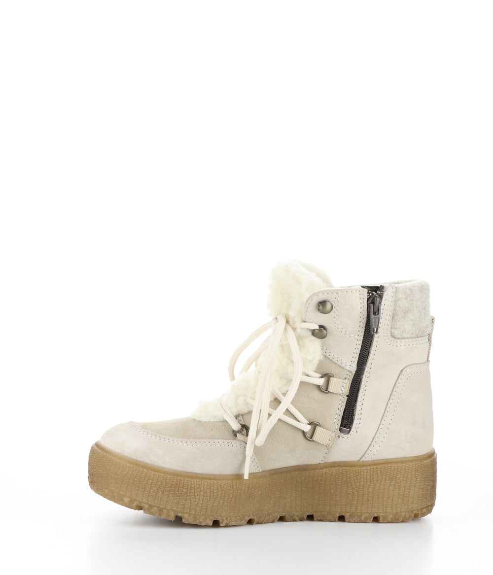 IDEAL ANTELOPE/BEIGE/CHAMP Round Toe Boots