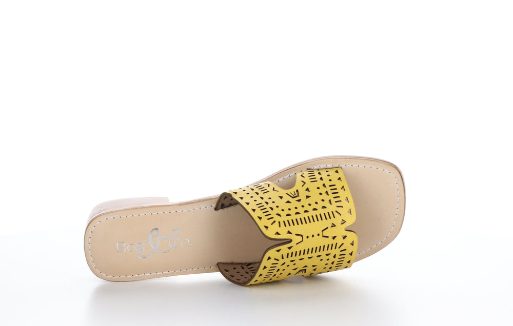 IMST Yellow Casual Slides