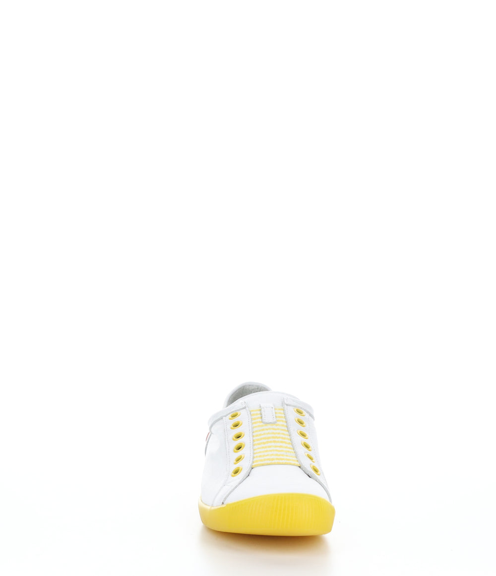 IRIT637SOF WHITE/YELLOW Round Toe Shoes