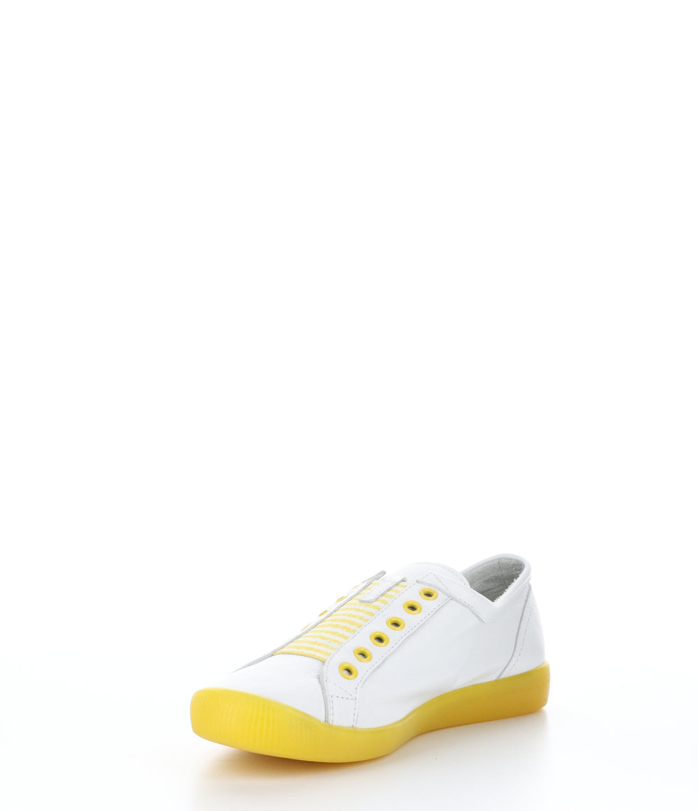 IRIT637SOF WHITE/YELLOW Round Toe Shoes