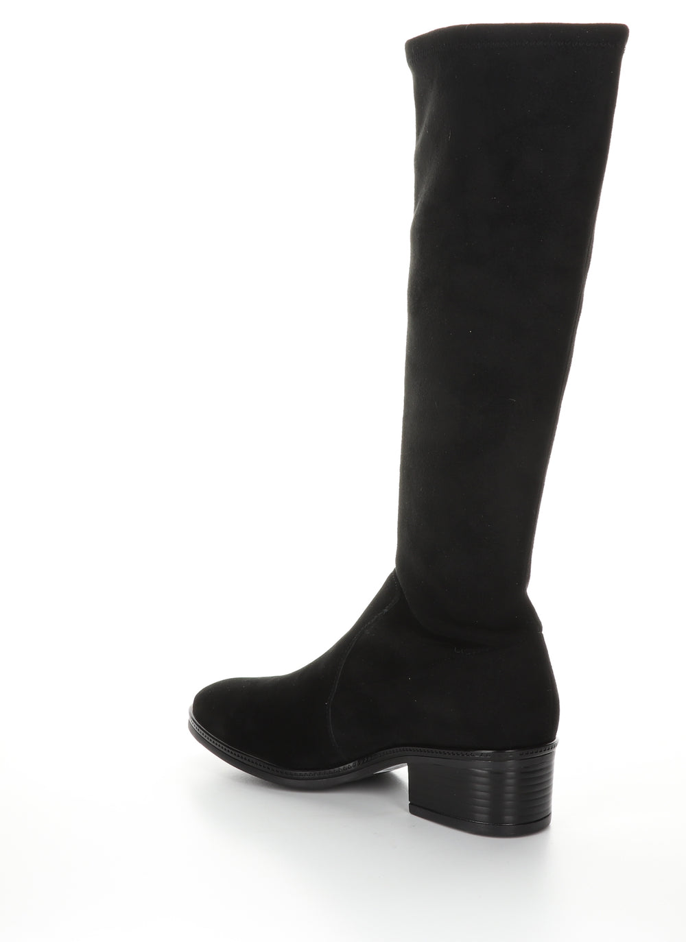 JAVA Black/Black Round Toe Boots