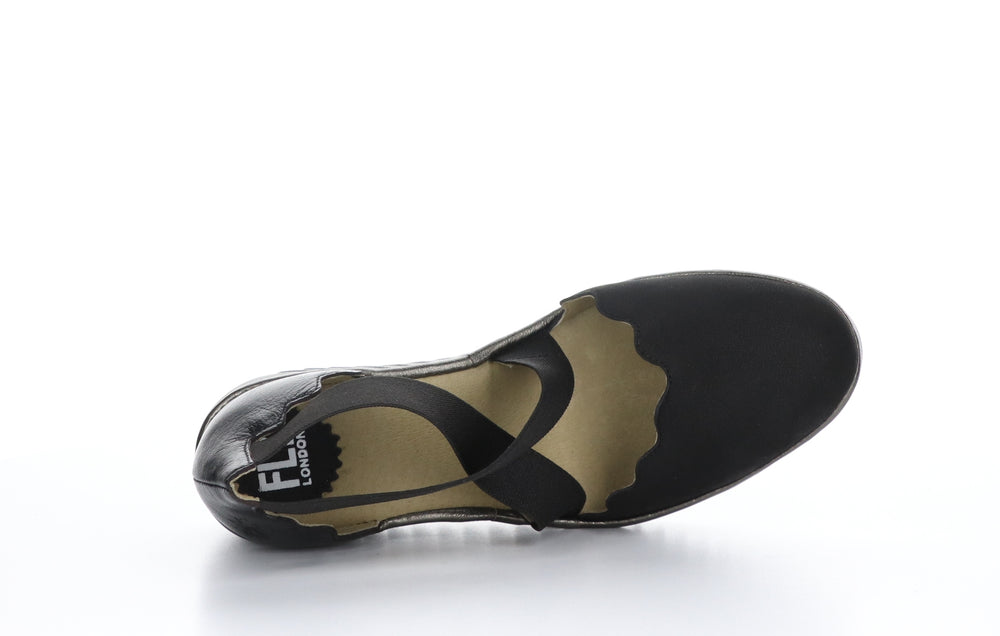 LAGO292FLY Cupido/Mousse/Idra Black/Black/Bronze Crossover Sandals