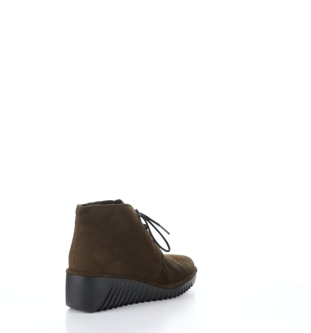 LARE335FLY Ground Round Toe Ankle Boots