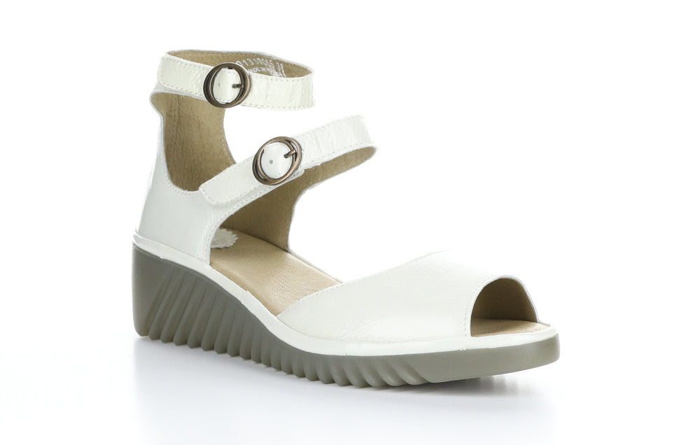 LAYE310FLY Luxor Offwhite Ankle Strap Sandals
