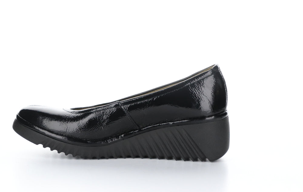 LENY258FLY Luxor Black Slip-on Shoes