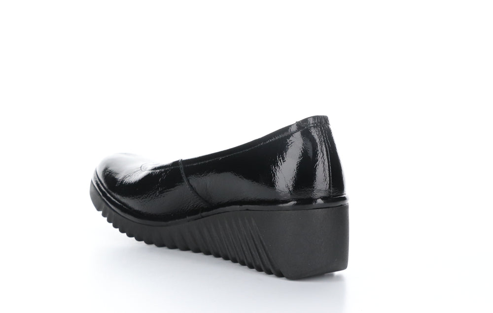 LENY258FLY Luxor Black Slip-on Shoes