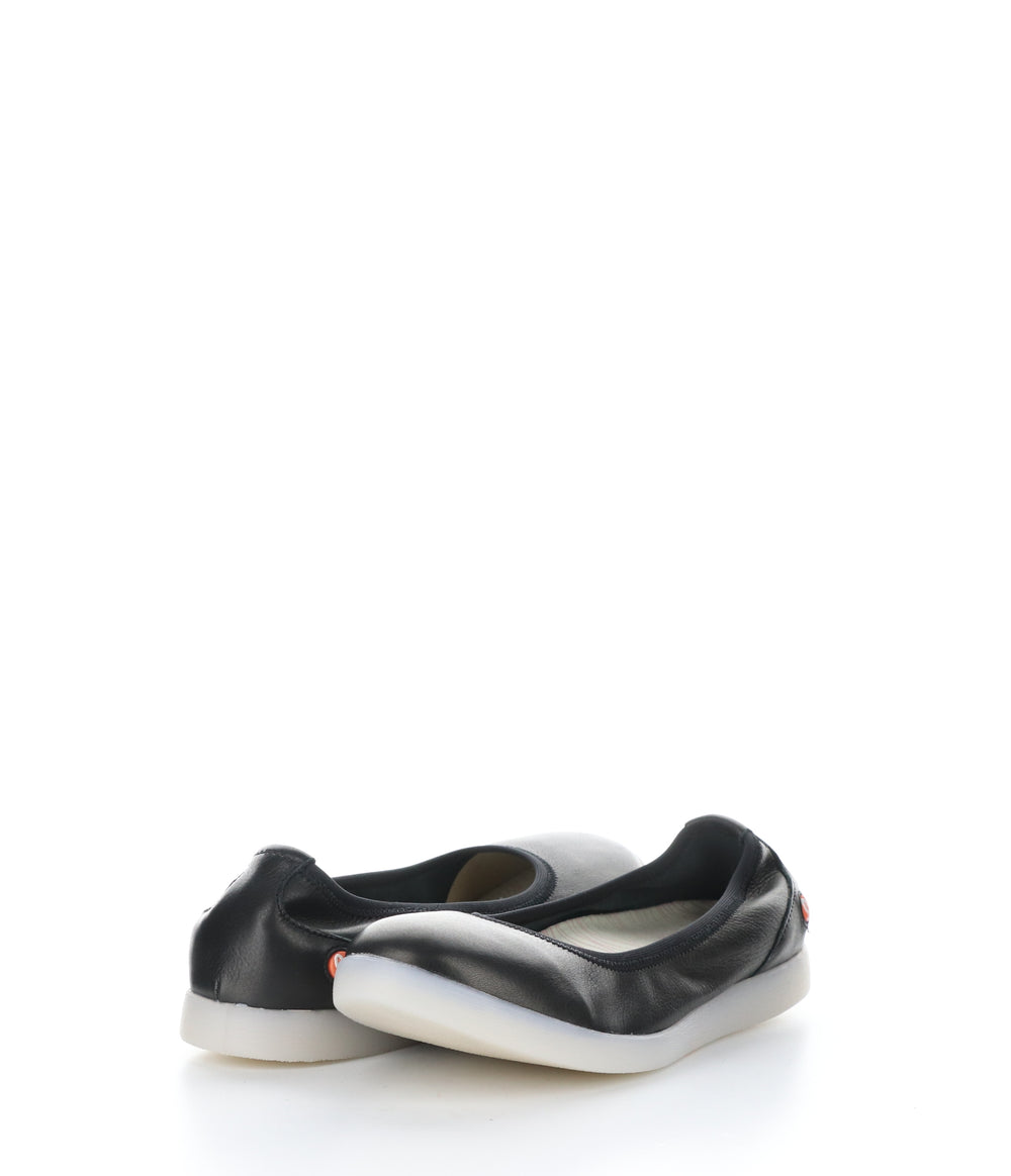 LETI646SOF BLACK Round Toe Shoes