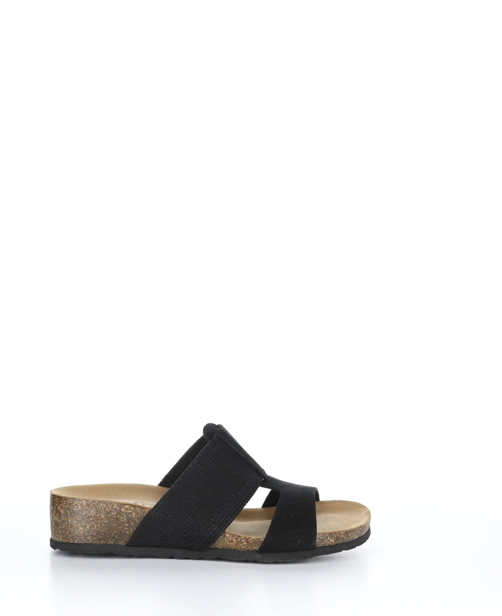 LULU BLACK Wedge Sandals