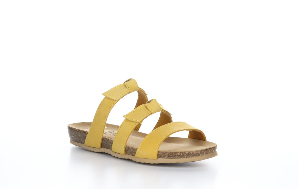 LURE Yellow Strappy Sandals