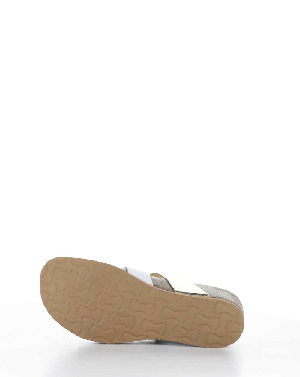 LUZZI WHITE/PLATINUM Slip-on Sandals