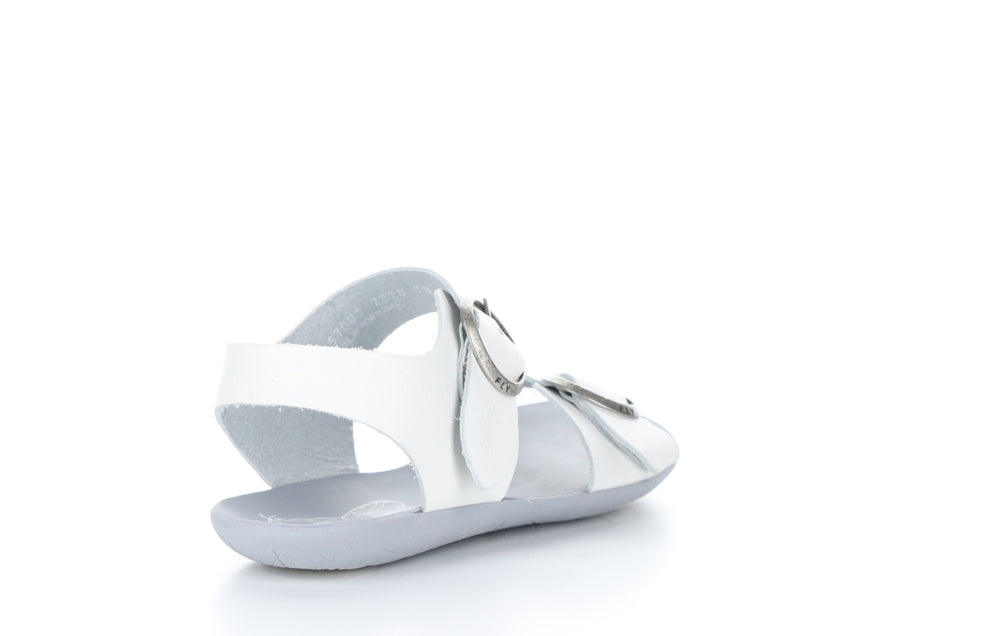 MASA757FLY Bridle Off White Buckle Sandals