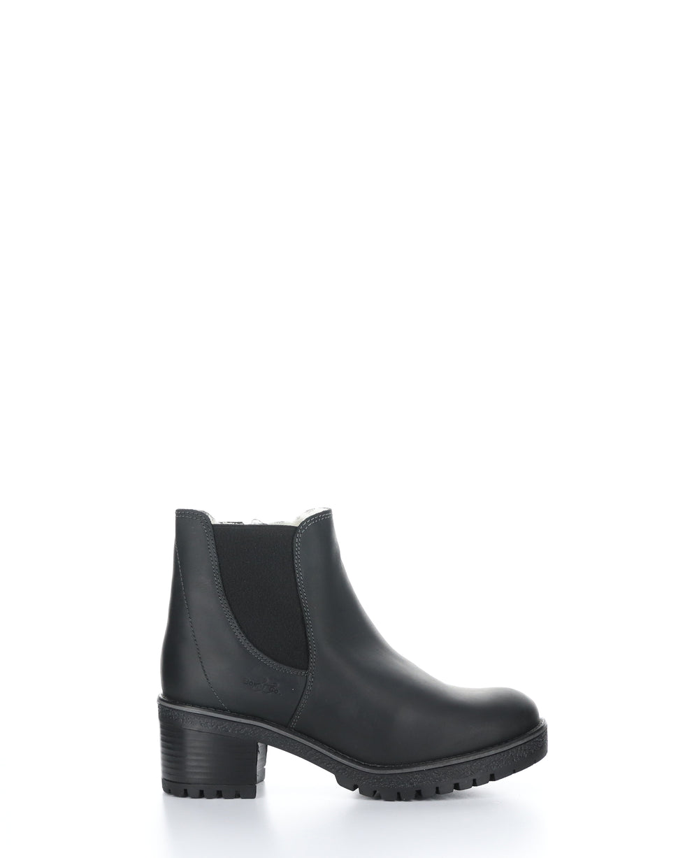 MASI Black Zip Up Ankle Boots