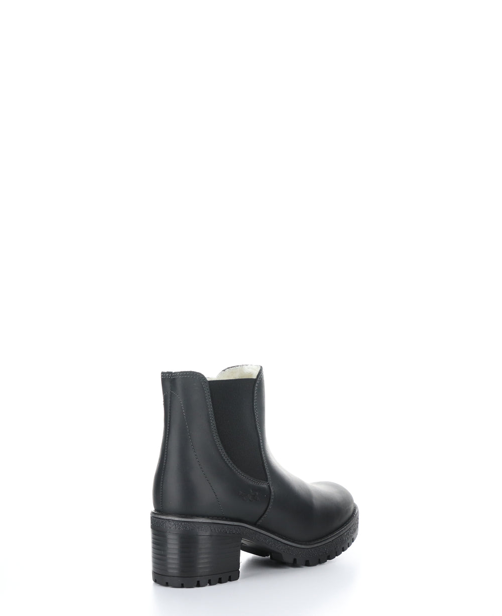 MASI Black Zip Up Ankle Boots