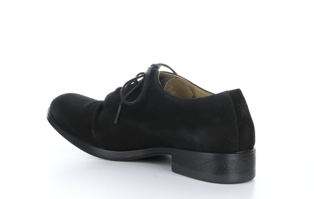 MASK576FLY Black Lace-up Shoes