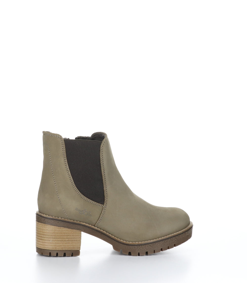 MASS Stone Zip Up Ankle Boots