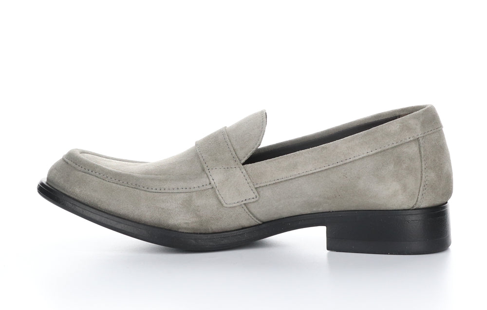 MAXE747FLY Oil Suede Lt. Grey Loafers Shoes