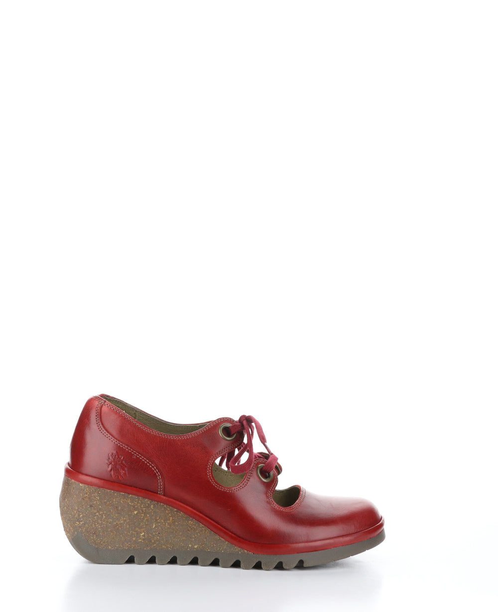 NELY337FLY Red Round Toe Shoes