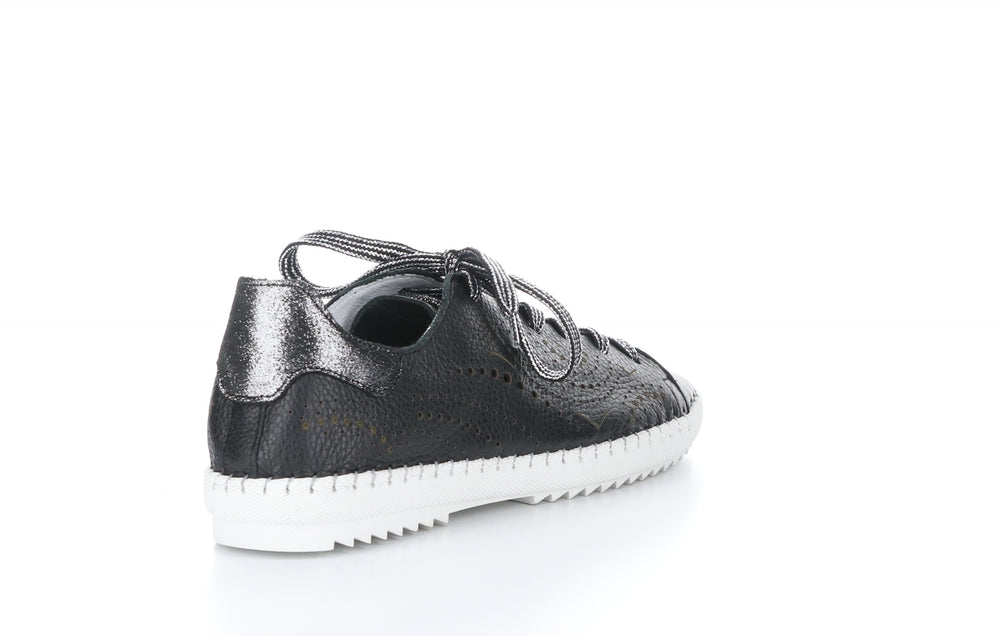 OXLEY Black Lace-up Shoes