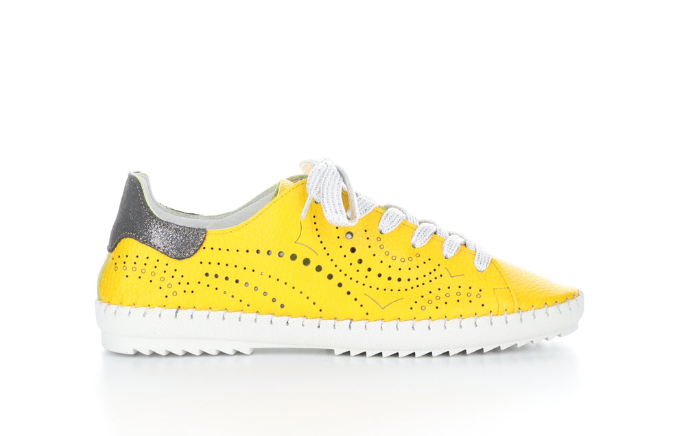 OXLEY Yellow Lace-up Shoes