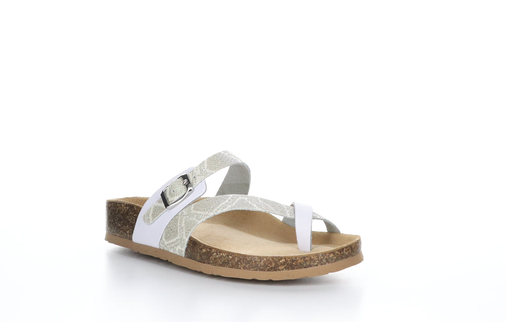 PARR White Strappy Sandals