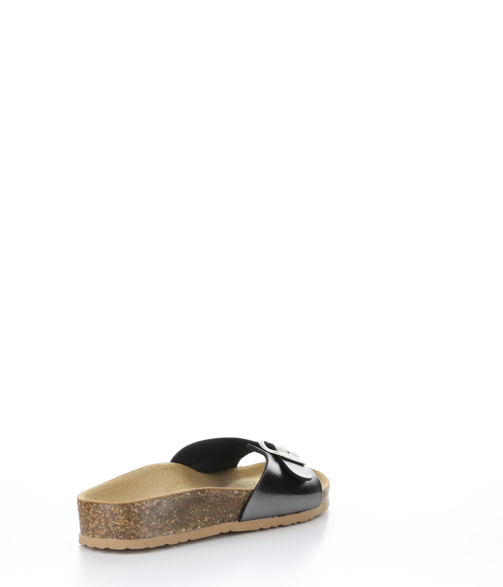 PAST PEWTER Buckle Sandals