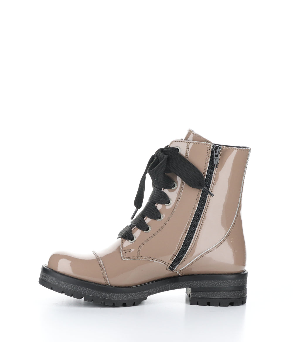 PAULIE CAPPUCCINO Round Toe Boots