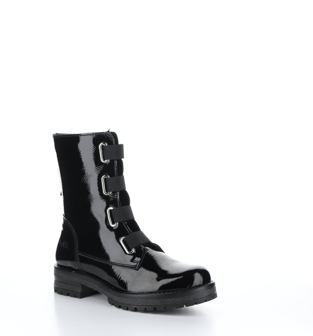 PAUSE Black Zip Up Boots