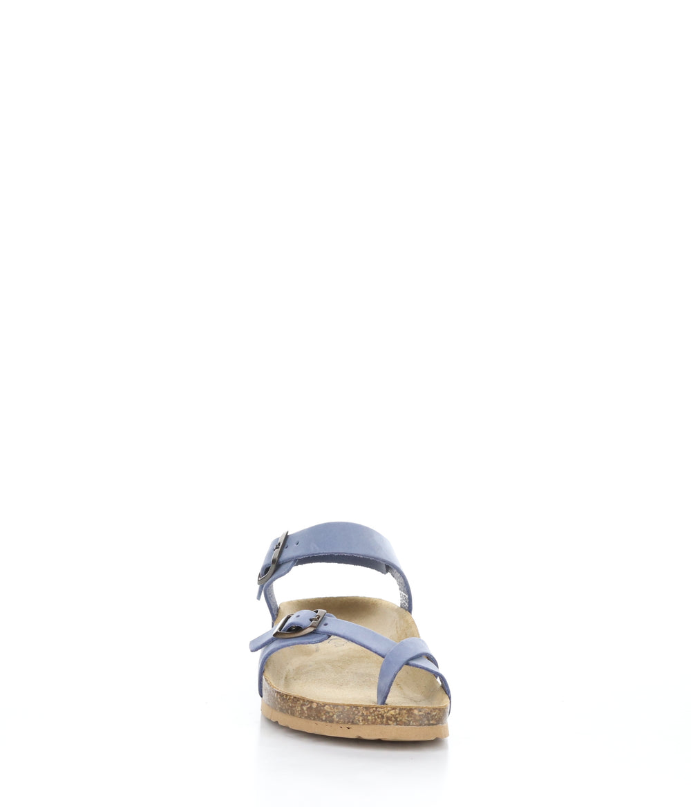 PRIOR SERENTIY BLUE Buckle Sandals