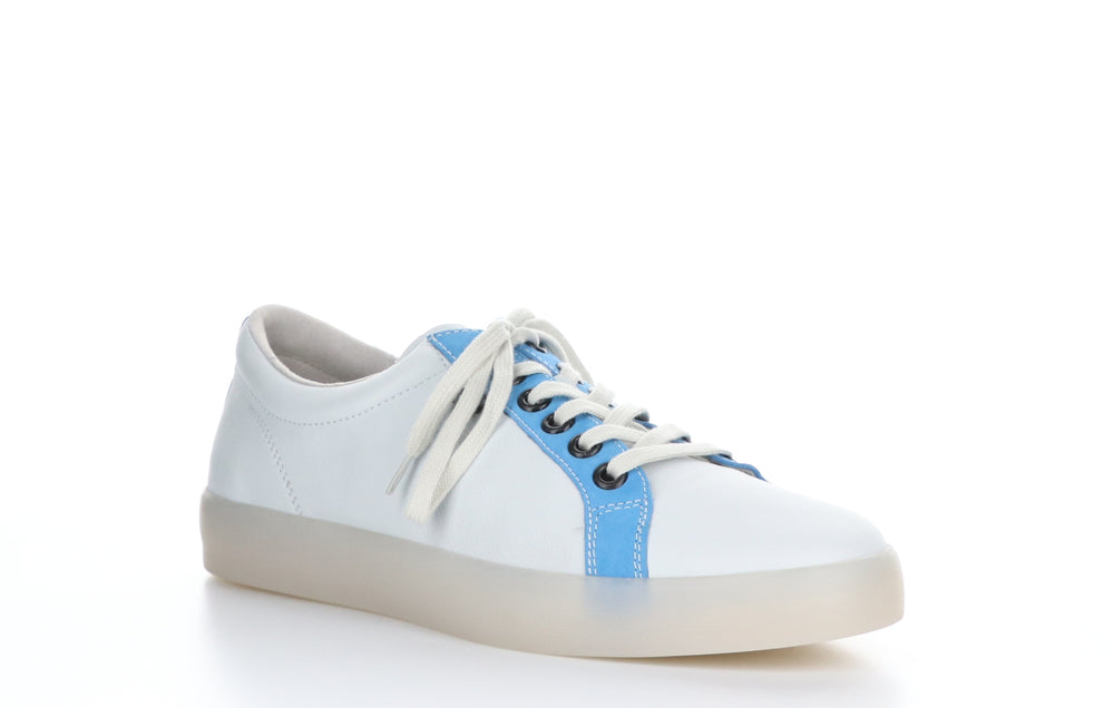 REED595SOF White/Azure Lace-up Shoes