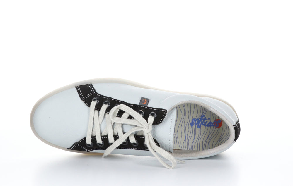 REED595SOF White/Black Lace-up Shoes