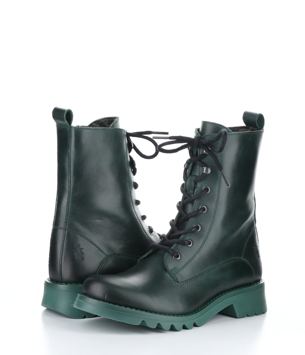 REID893FLY 002 PETROL Lace-up Boots